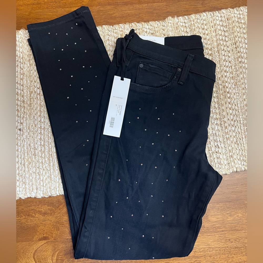 James Jeans Twiggy Dark Crystal Mid-Rise Skinny Jeans